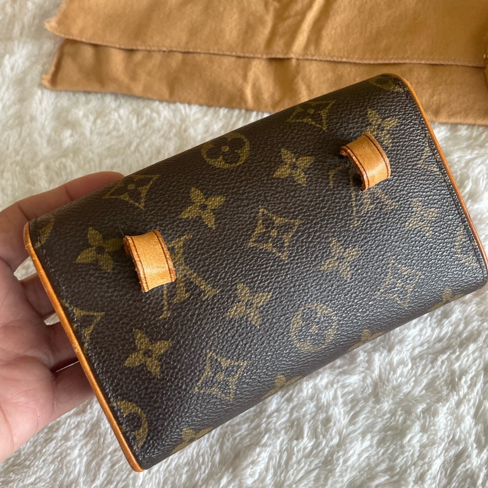 Louis Vuitton florentine Monogram Brown Crossbody Bag❤️🩵🖤💛💖 - Picture 9 of 17